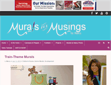 Tablet Screenshot of muralsbymarcy.com